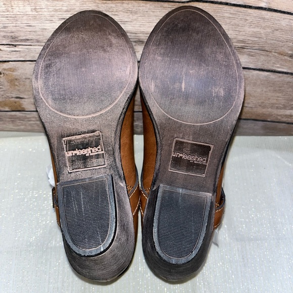 Unleashed by Rocket Dog Brown Western Booties Women’s 10 - Picture 4 of 6